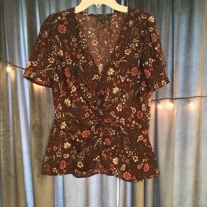 OLM Twist front blouse